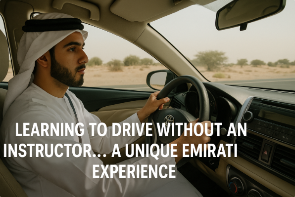 Learning to Drive Without an Instructor… A Unique Emirati Experience